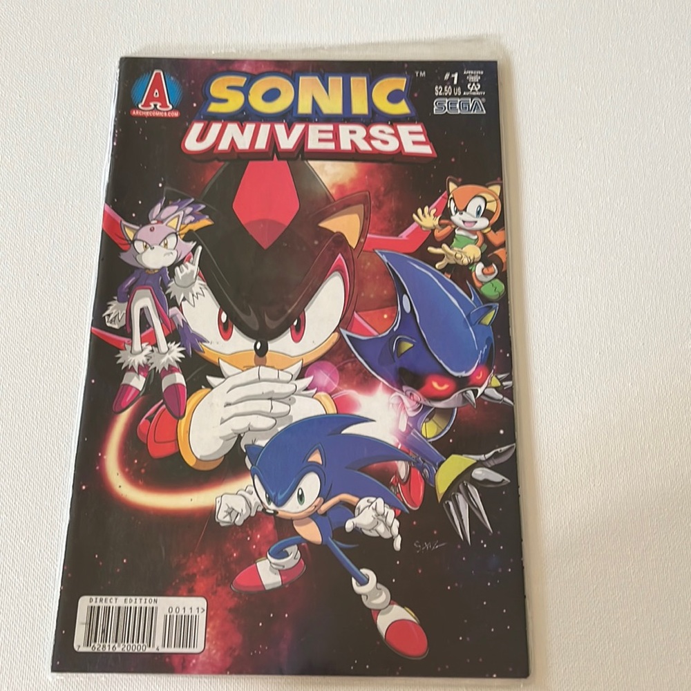 Sonic the hedgehog comic books